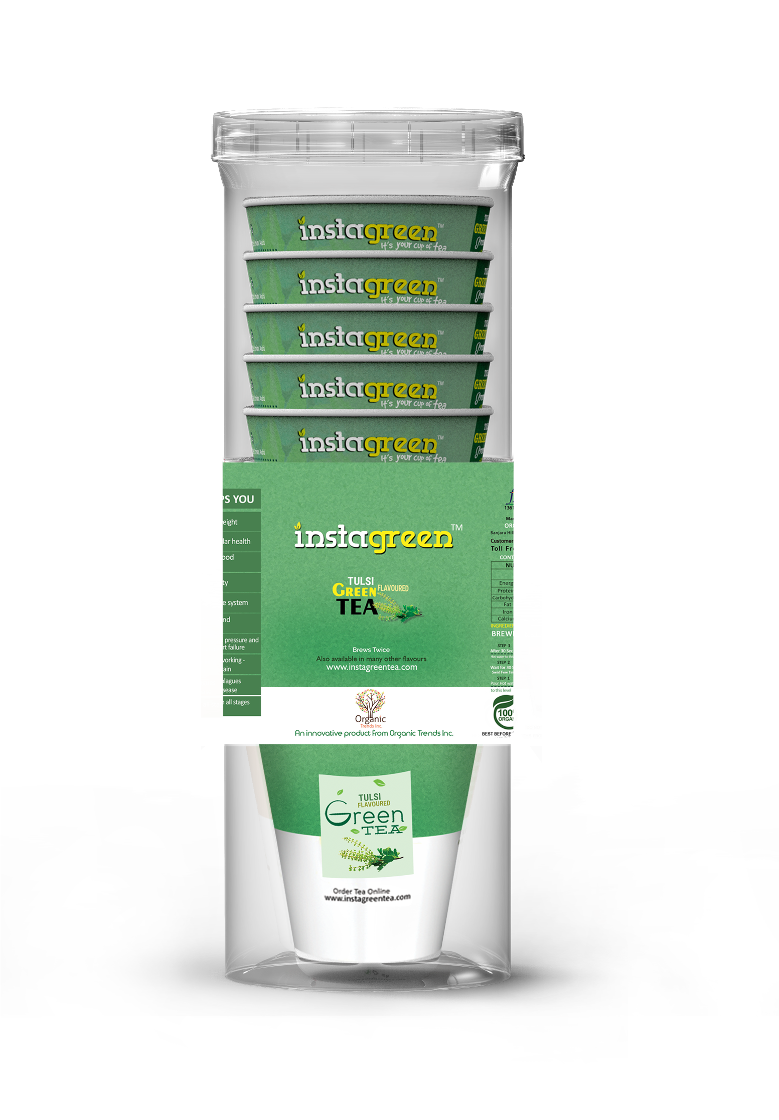 Green Tea - Tulsi Flavor