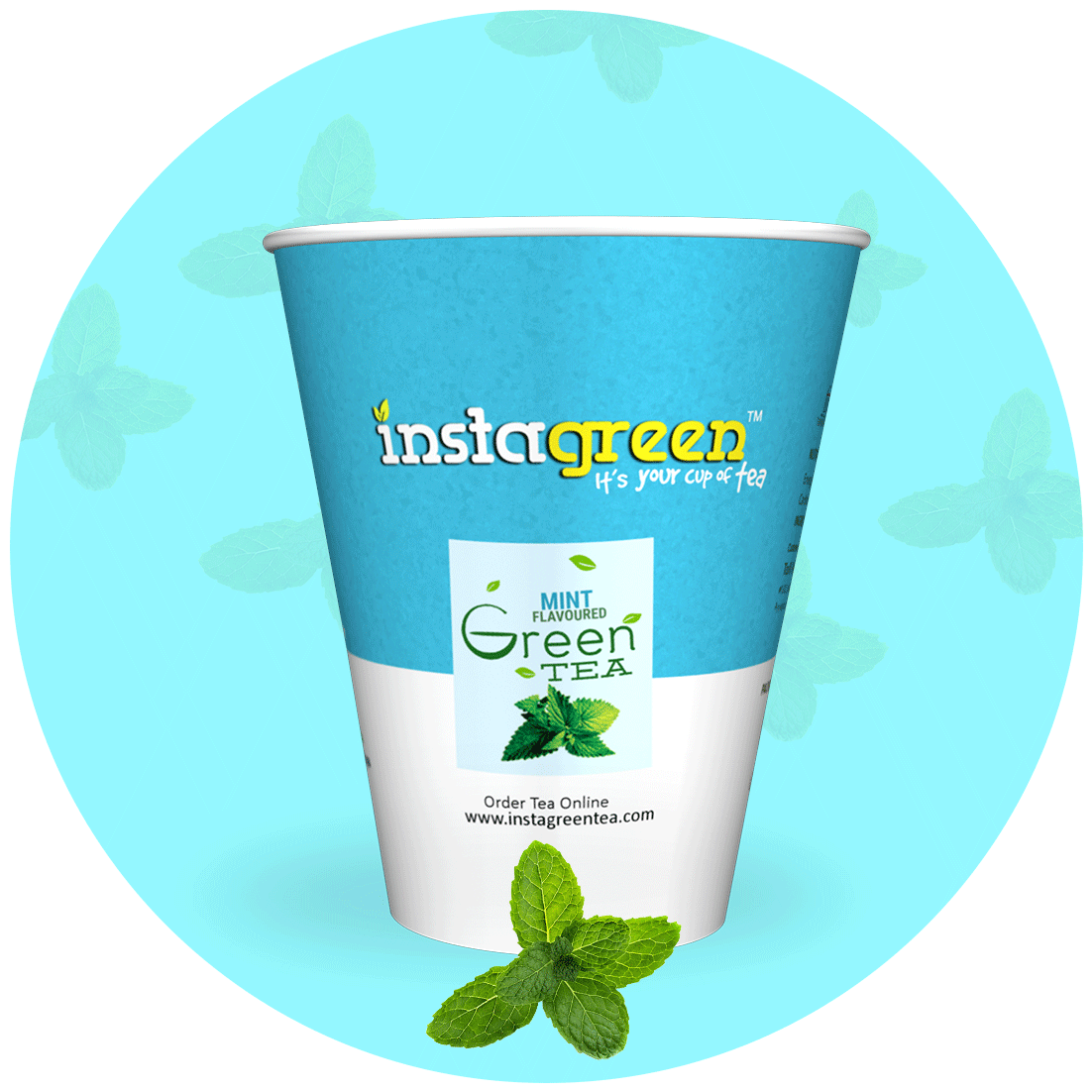 Green Tea - Mint Flavor