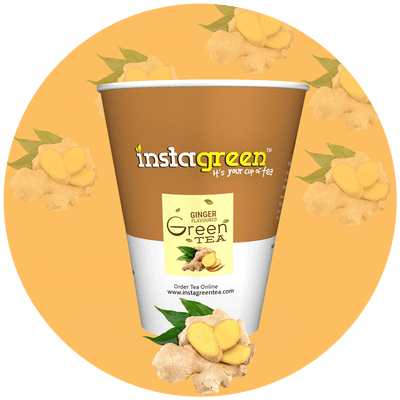 Green Tea - Ginger Flavor