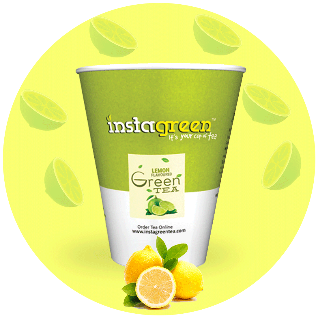 Green Tea - Lemon Flavor