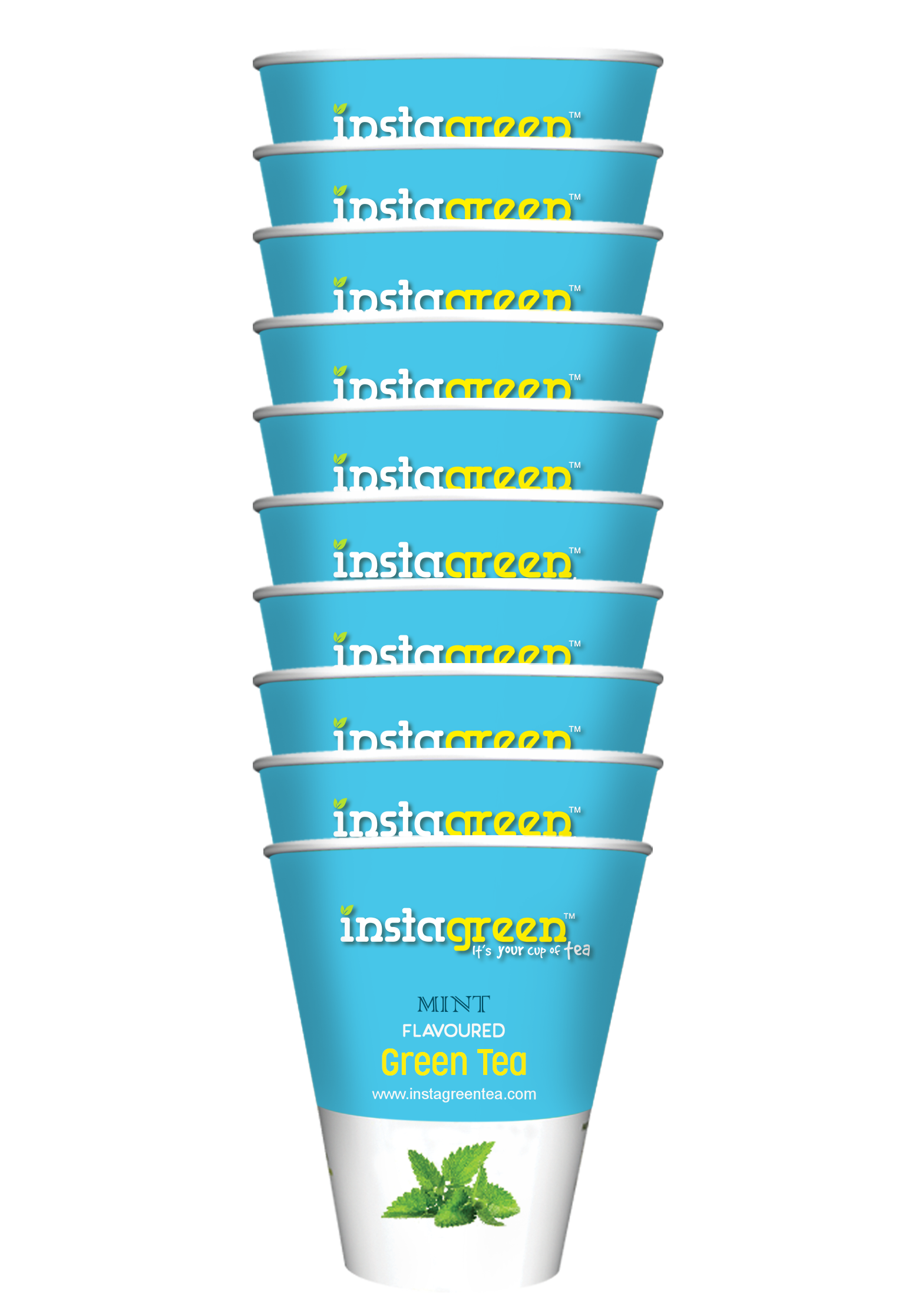 Green Tea - Mint Flavor